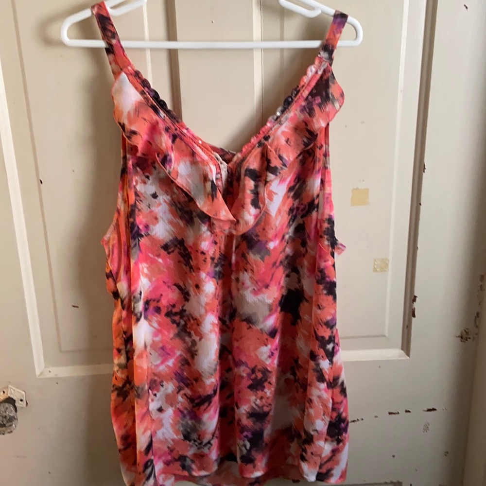 Avenue coral camisole top